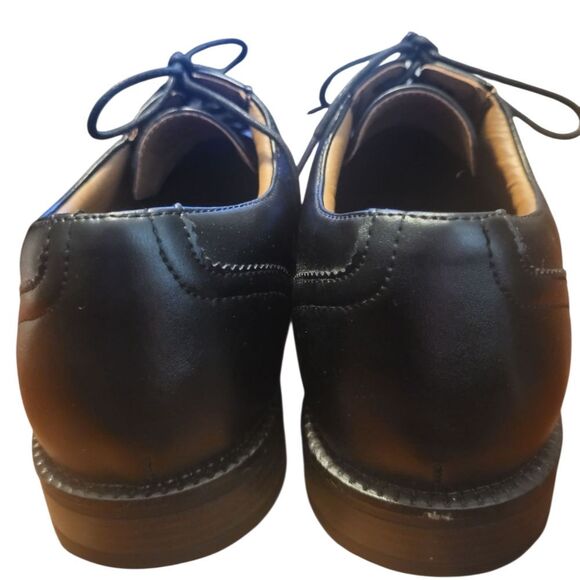 Dockers Mens Black Business Dress Cap Toe Oxford Shoes 9Wide NEW w/o Box - Picture 4 of 10